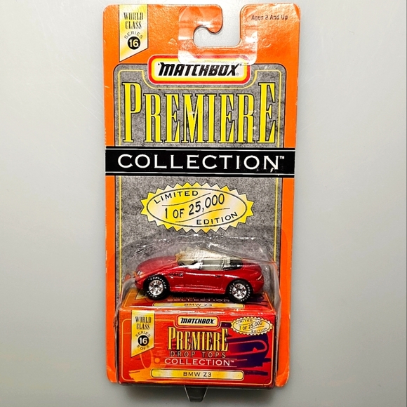 MATCHBOX Premiere Drop Tops Collection BMW Z3 Car Model - Picture 8 of 14